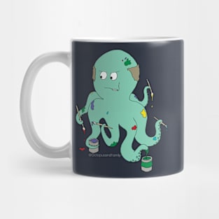 Jackson Pollocktopus Mug